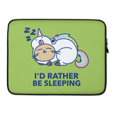 I'd Rather Be Sleeping Laptop Sleeve
